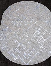 Овальный ковер синий LIMAN F164 GRAY-BLUE Овал
