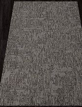 Овальный ковер-циновка KAIR S144 BLACK-GRAY