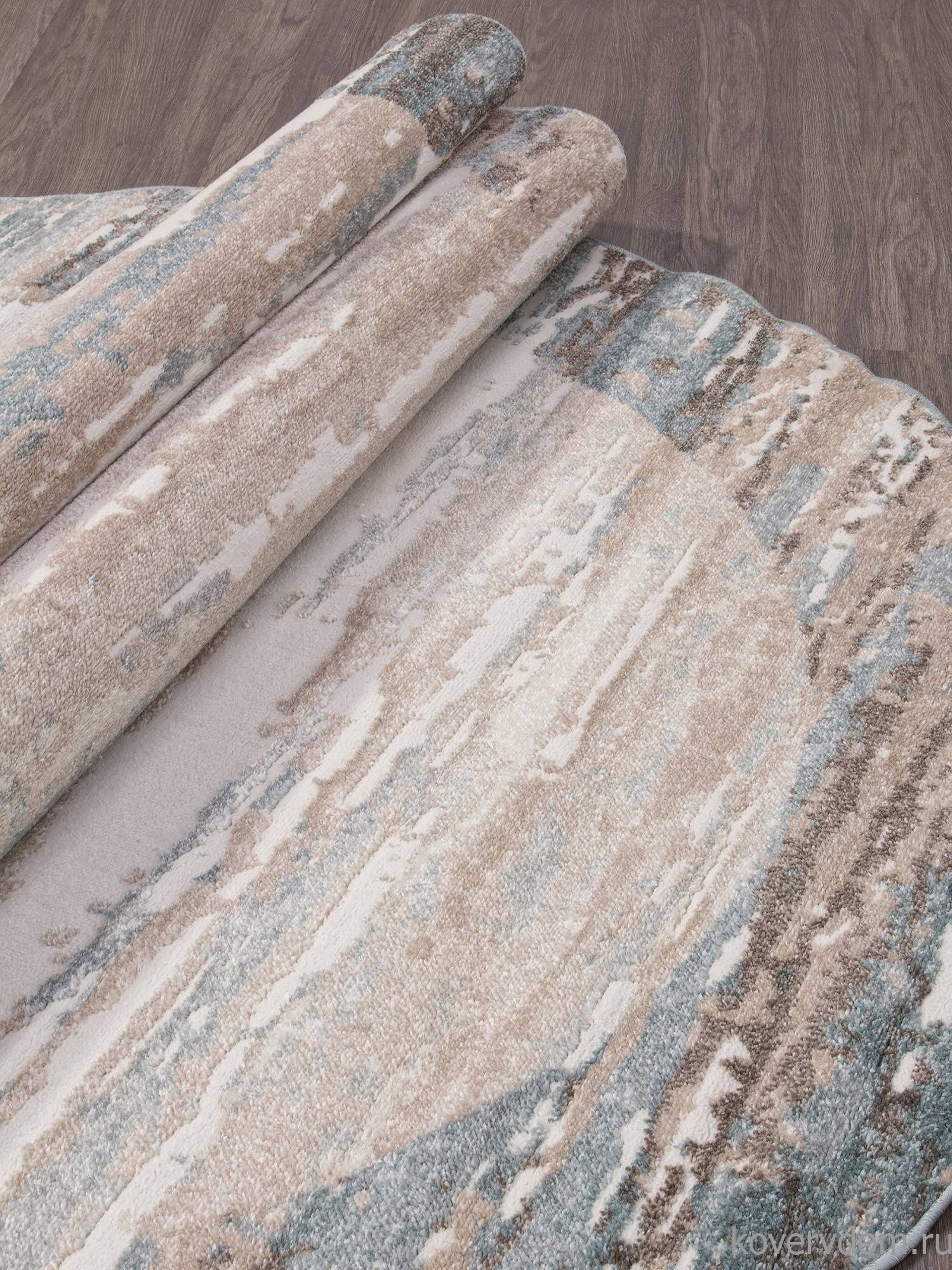 Ковер NATUREL D983 BEIGE-BLUE Овал Ковер NATUREL D983 BEIGE-BLUE Овал