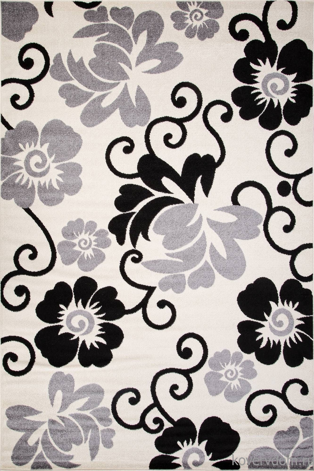 Ковер SUNRISE 2 V142 CREAM-BLACK Ковер SUNRISE 2 V142 CREAM-BLACK