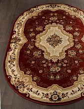 Ковер VALENCIA 2 D317 RED Овал