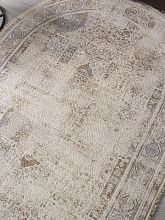 Ковер из Турции из полипропилена Jasmine 35905Z CREAM / CREAM Овал