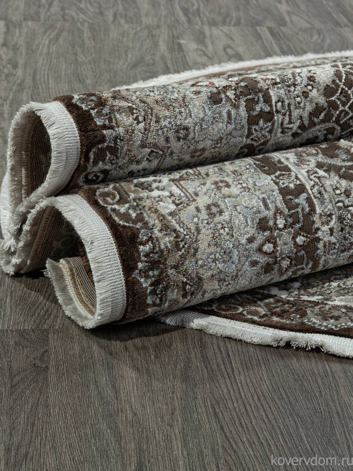Ковер DOLCE D414 BROWN Овал Ковер DOLCE D414 BROWN Овал