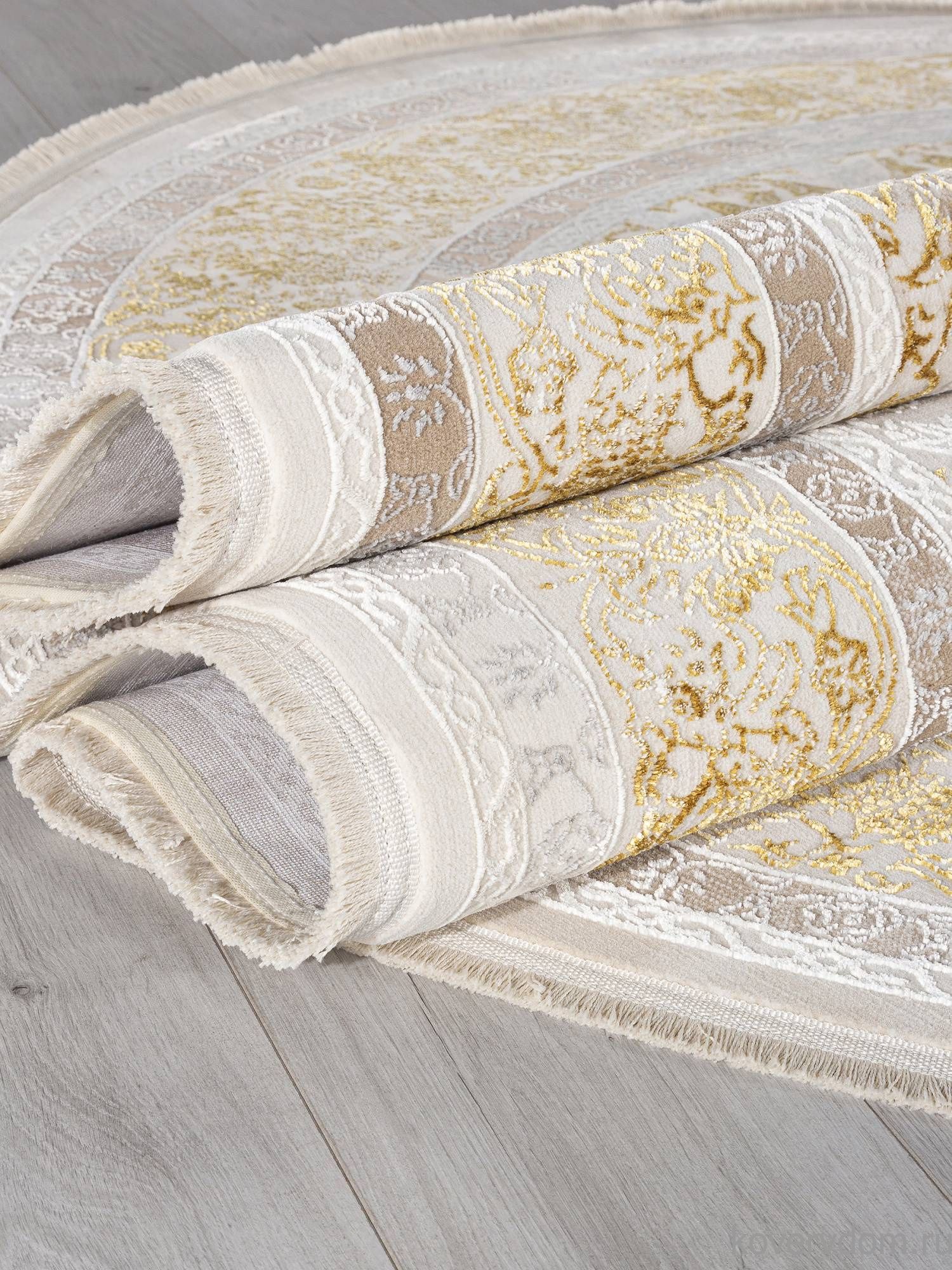 Ковер ZARINA A064A CREAM / GOLD FDY Овал Ковер ZARINA A064A CREAM / GOLD FDY Овал
