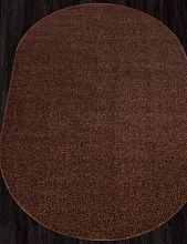 Овальный ковер коричневый LANA T600 BROWN Овал