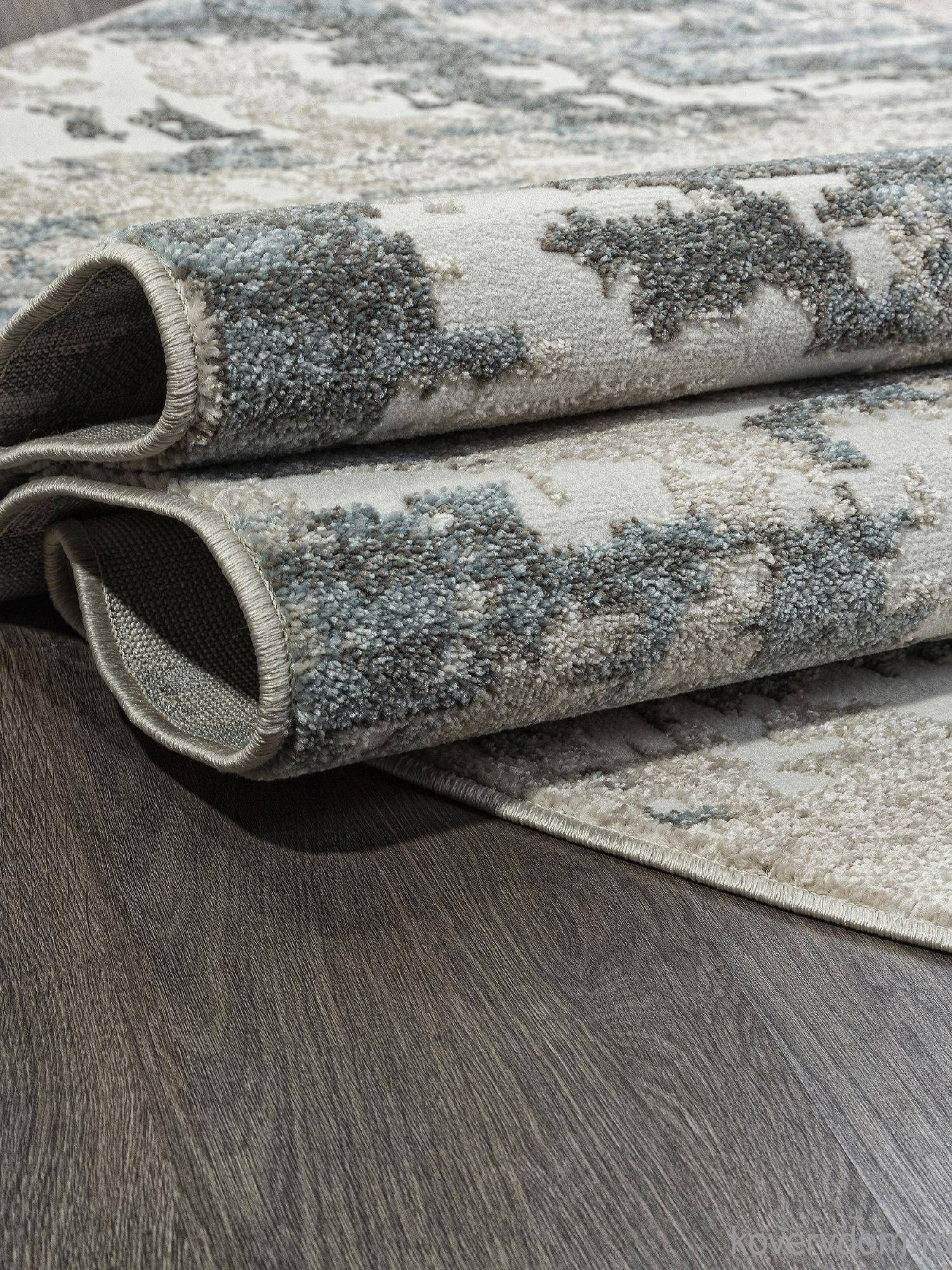 Ковер NATUREL-A F231 BEIGE-BLUE Овал