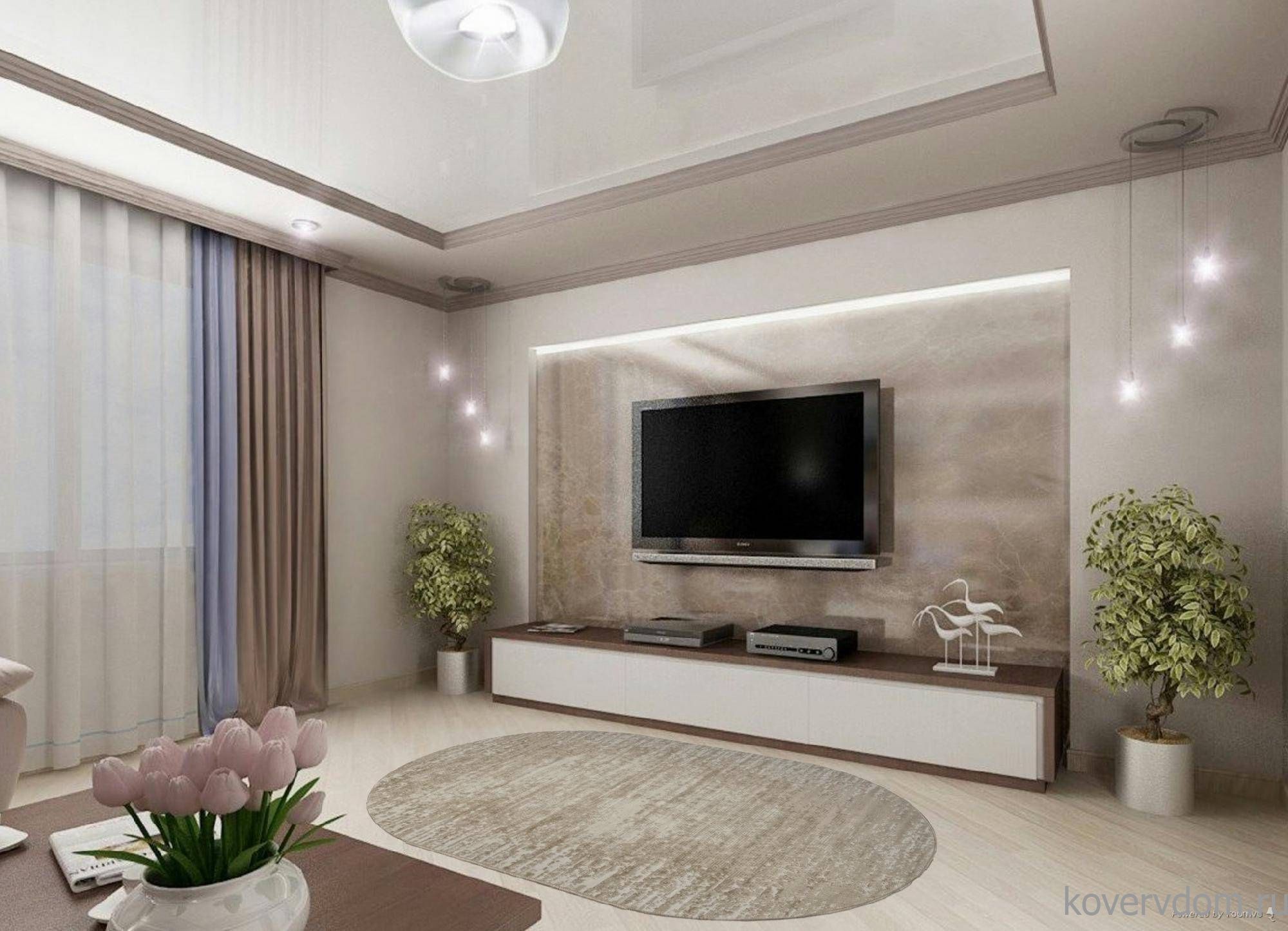 Ковер CUBA-A F270 BEIGE Овал