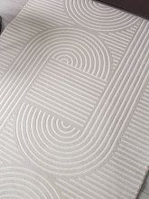 Ковер в гостиную серый MONICA F537 CREAM