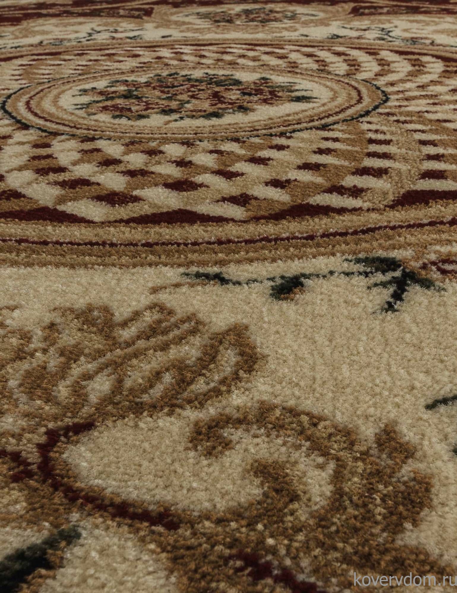 Ковер OLYMPOS d170 RED Овал