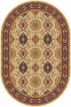 Ковер IZMIR D101 cream ОВАЛ 