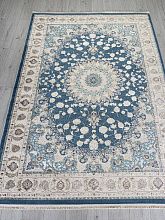 Ковер из Турции синий DELINA A050B D.BLUE / CREAM