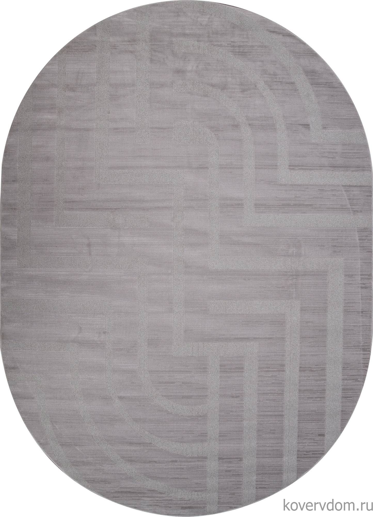 Ковер DIOS F439 GRAY Овал Ковер DIOS F439 GRAY Овал