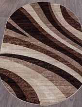 Овальный ковер коричневый GAVANA D234 BEIGE Овал