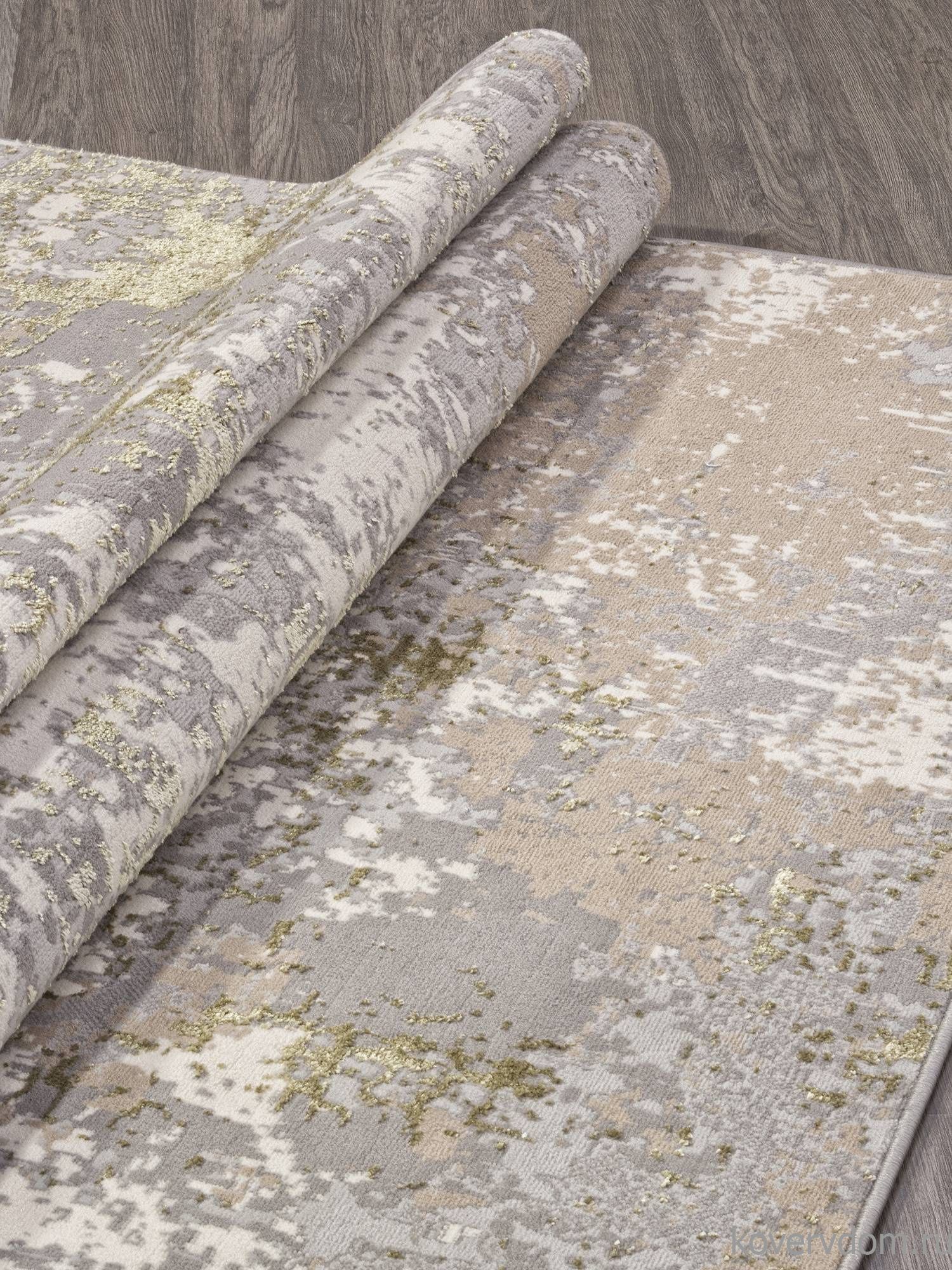 Ковер LIMAN F163 CREAM-GREEN Ковер LIMAN F163 CREAM-GREEN