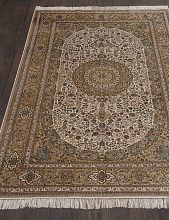 Ковер с коротким ворсом бежевый Tibet SILK & SILK S-15 CREAM/ BEIGE