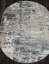 Овальный ковер NATUREL-A F231 BEIGE-BLUE Овал
