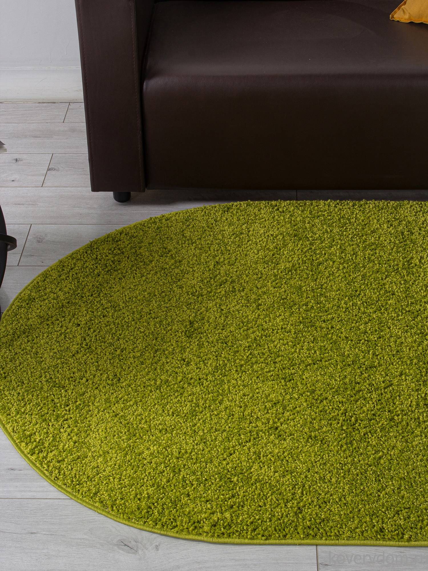 Ковер LANA T600 GREEN 2 Овал