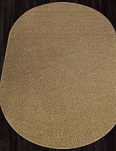 Пушистый овальный ковер LANA T600 BEIGE Овал