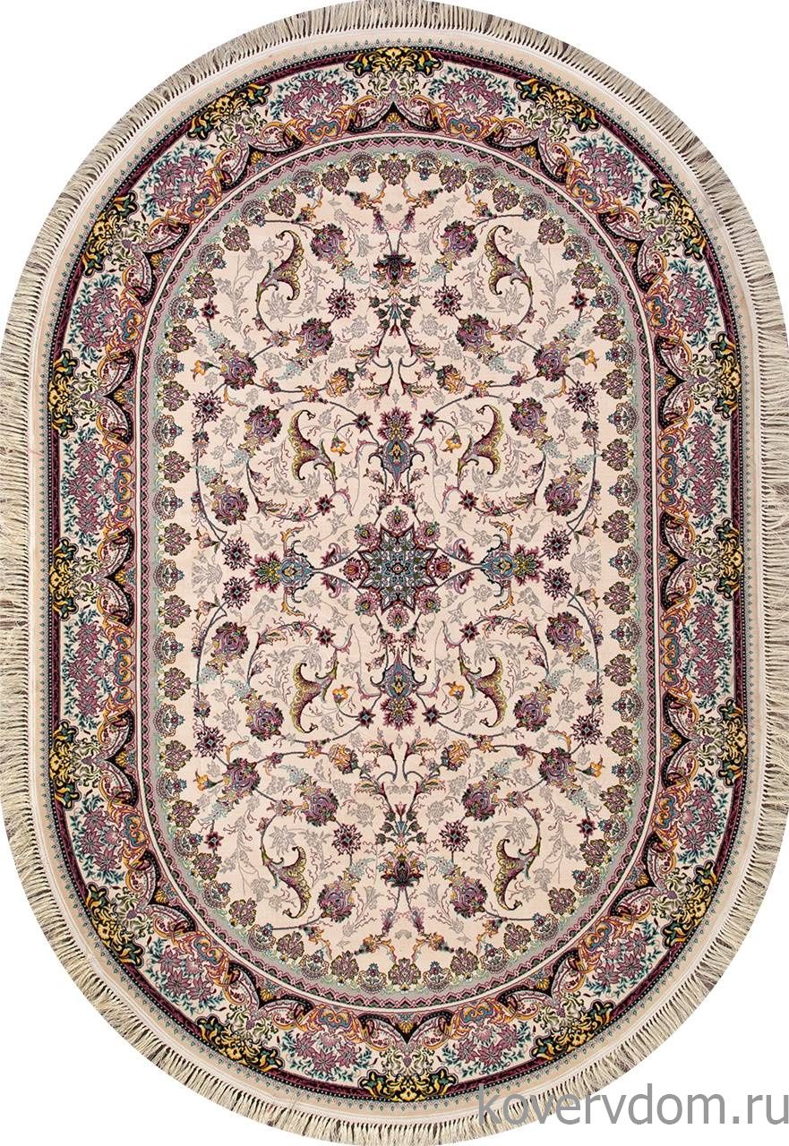 Ковер TEHRAN 7583 CREAM / Кремовый Овал Ковер TEHRAN 7583 CREAM / Кремовый Овал