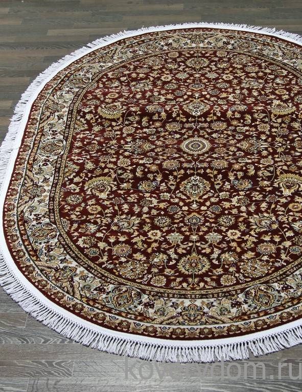 Ковер SHAHREZA d203 RED Овал