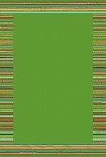 Ковер гипоаллергенный искусственный маленького размера Swing 6270 3P06 green (0,8*1,5)