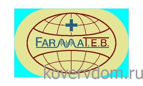 Ковер с логотипом медицинского центра