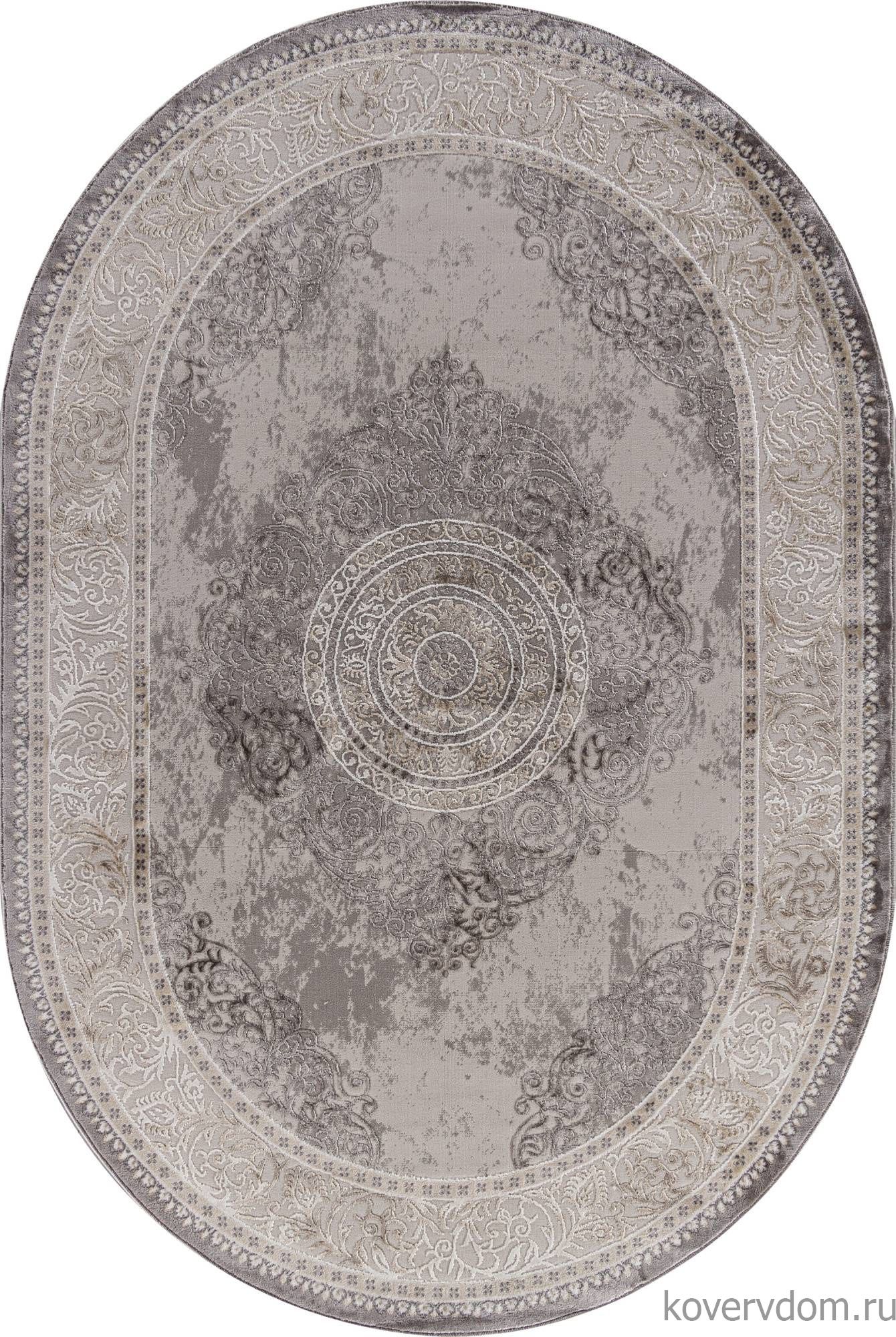 Ковер LUCCI P0540 L.GRAY / L.GRAY Овал Ковер LUCCI P0540 L.GRAY / L.GRAY Овал