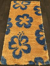Ковер Супер шегги SHAGGY ULTRA s605 YELLOW-BLUE