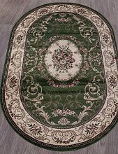 Ковер COLIZEY D066 GREEN Овал