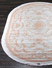 Ковер из Турции розовый TRUVA 08330P PINK / PINK Овал