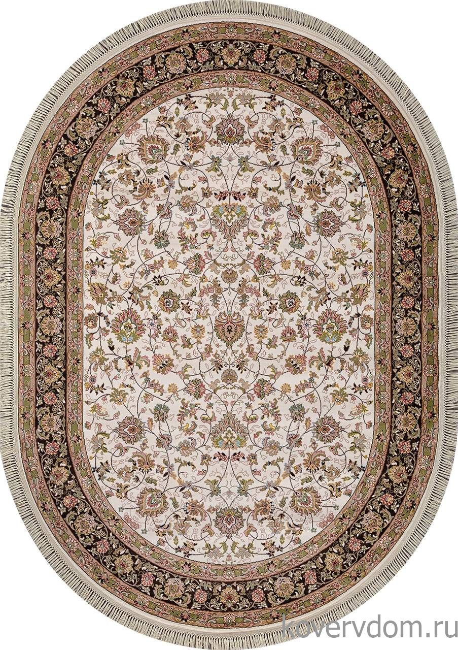 Ковер ARAVIA 5471 CREAM-BROWN Овал Ковер ARAVIA 5471 CREAM-BROWN Овал