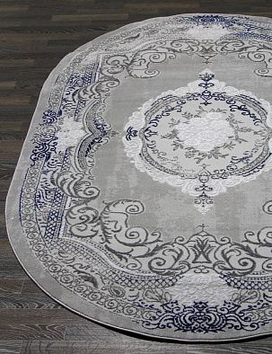 Ковер Pacha 07837G POLY.C.GRI / POLY.C. Овал