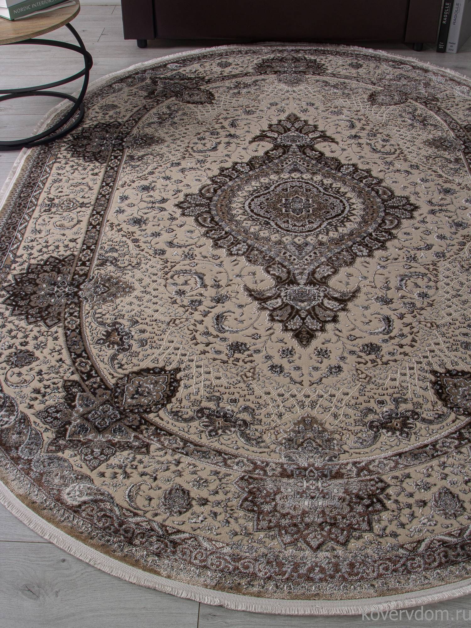 Ковер DOLCE D414 BEIGE Овал Ковер DOLCE D414 BEIGE Овал