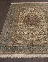 Ковер Tibet SILK & SILK S-05 CREAM / BLUE